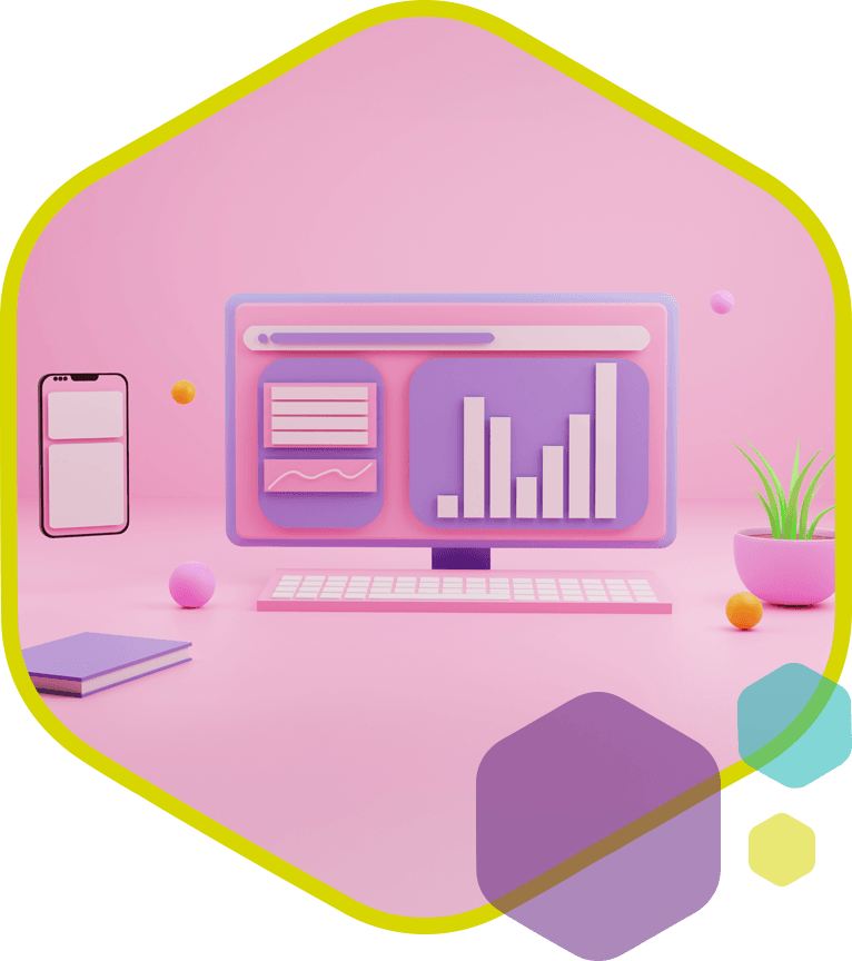 Digitaal dashboard met product en data weergave als symbool voor het maken van offertes vanuit eigen assortiment
